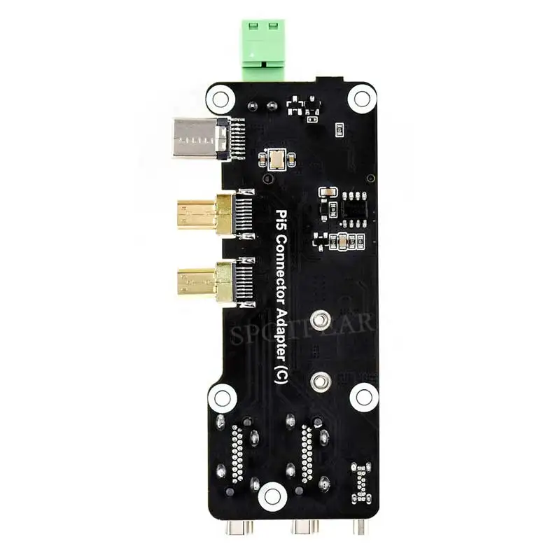 Фото Многофункциональная плата адаптера Raspberry Pi 5 PCIe — M.2, поддерживает двойной выход 4K HDMI, адаптер разъема Pi5 (C) №5