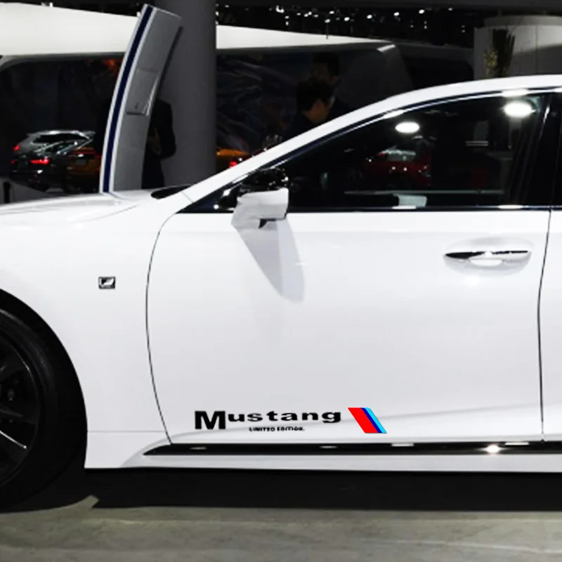 2 шт. автомобильные 3D наклейки на боковые двери