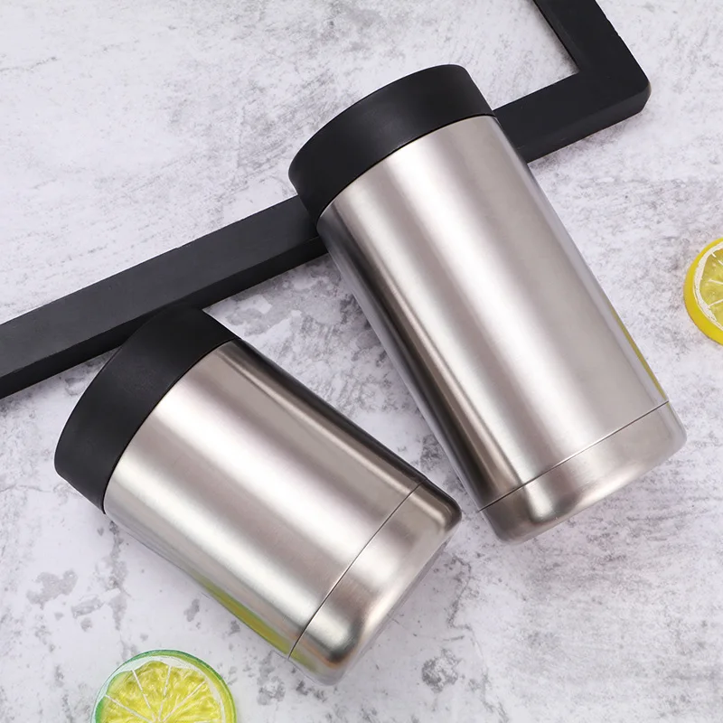 12oz /16oz Beer Cooler 304 Steel Beer Bottle Can Holder Doub
