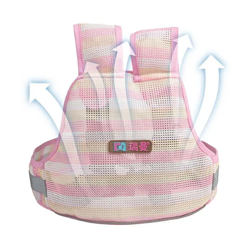 

Motorcycle Kids Harness Toddler Safety Harness Breathable Mesh Kid's Riding Harness Anti-Fall Reflective Various Child Shapes