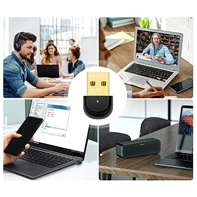 Bluetooth 5 1 EDR USB адаптер USB2.0 приемник передатчик для ноутбука ПК |