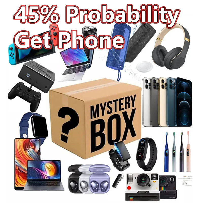 

Mysterious Random New Lucky Box Box Items Blind Electronics Boutique Lucky Gift High-end Surprise 2022 100% Gift Winning