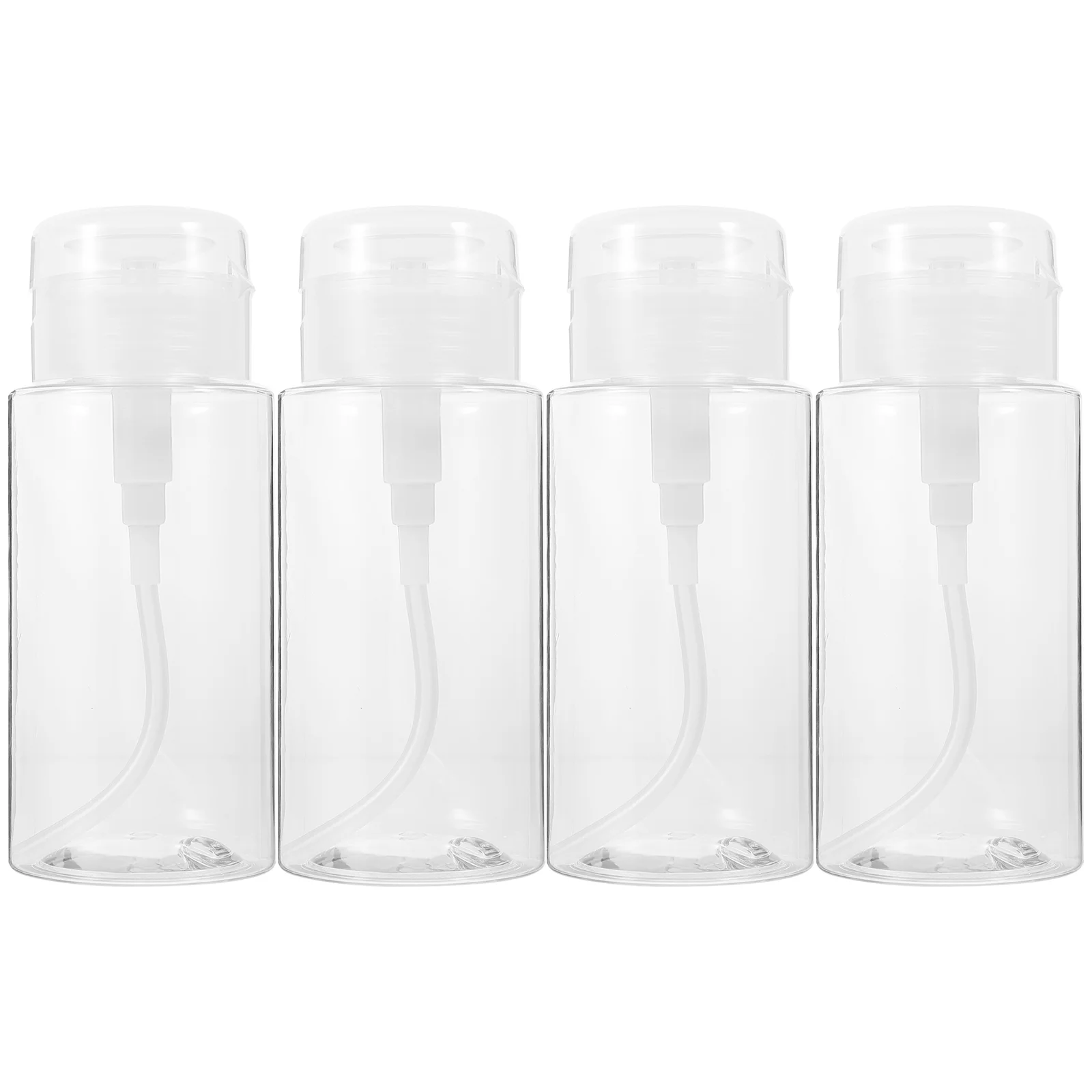 

4 шт., пластиковые бутылки для жидкости для снятия макияжа