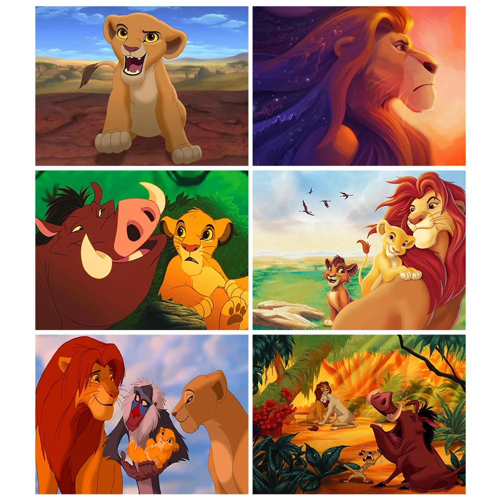 

Набор для алмазной вышивки «Король Лев», 5D