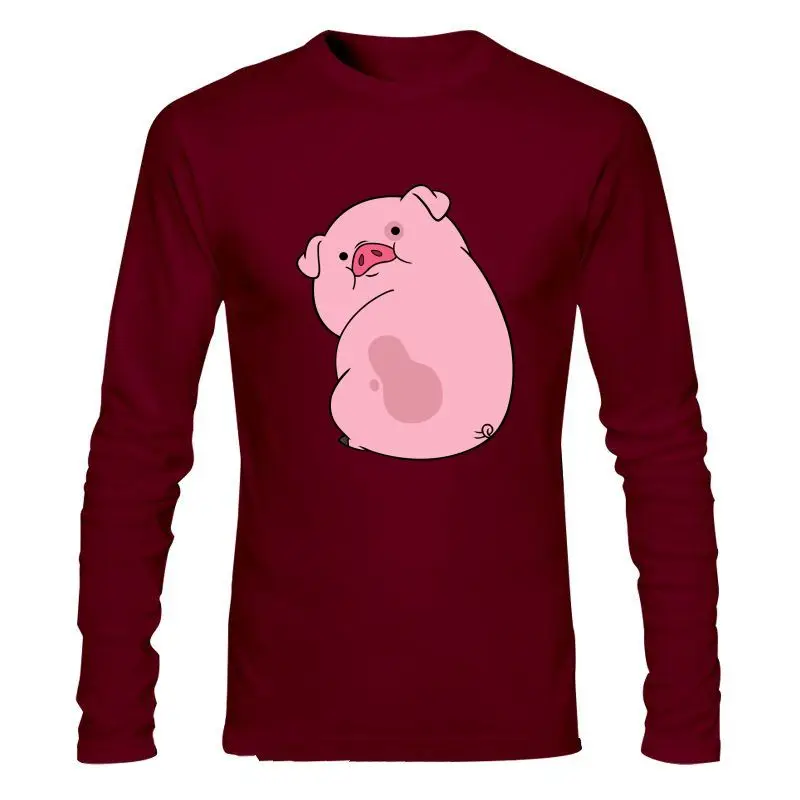 

Мужская одежда, новинка, забавная Милая футболка с очками, галстуком, свиньей, бандана с леопардовым принтом, хлопковая рубашка с свиньей в с...