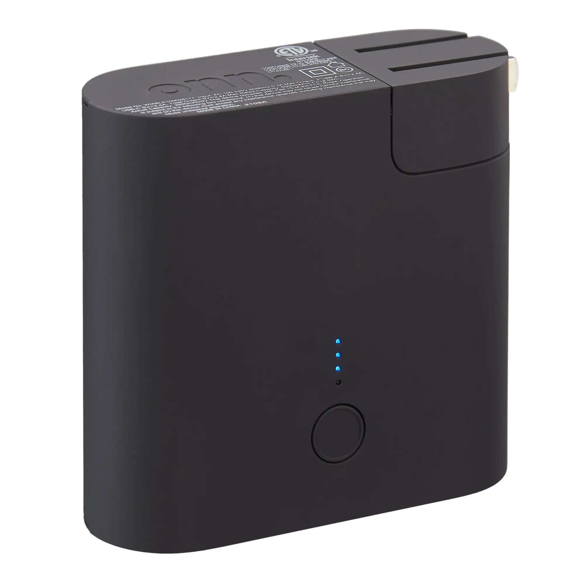 

2-in-1 Multi-Port Portable Battery and Charger