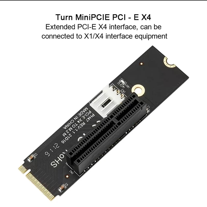 2 шт. плата-адаптер NGFF на PCI-E M.2 PCIE X4