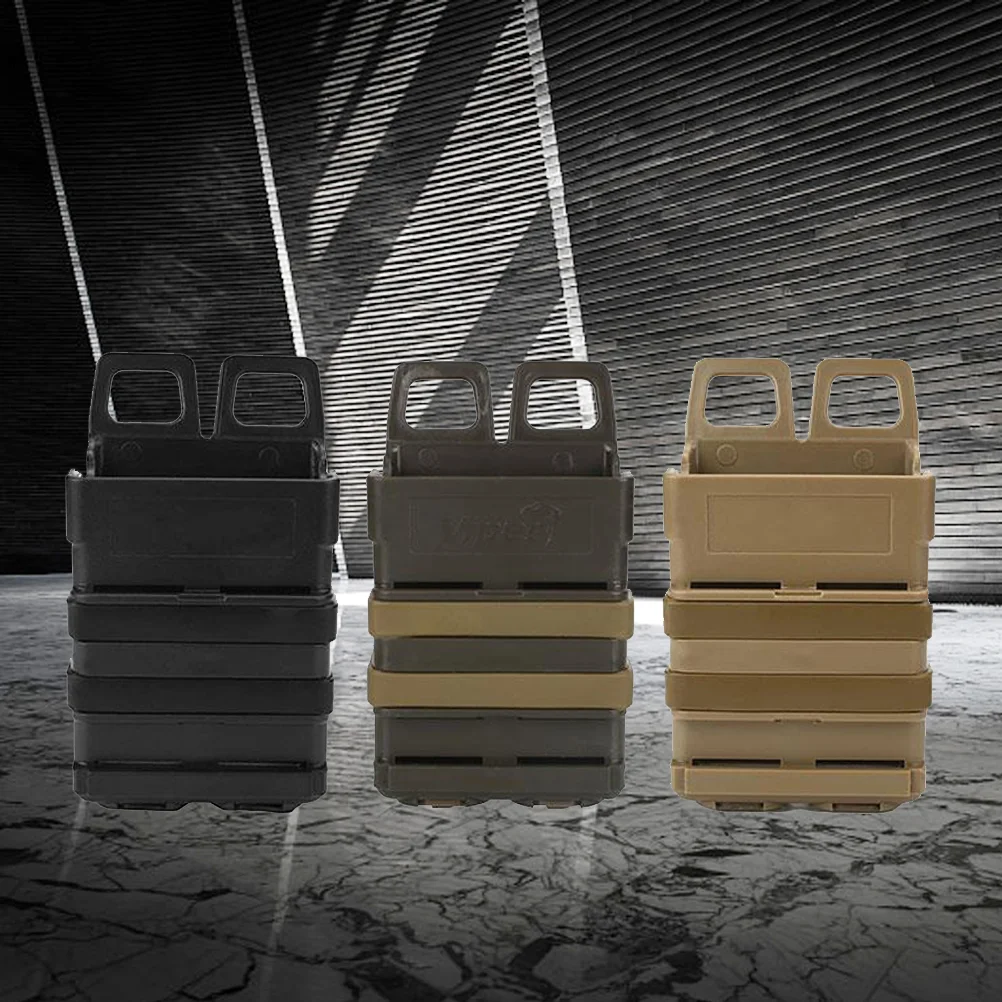 

Пакеты для магазина Airsoft 5,56, быстрое крепление, два держателя, быстрые пакеты (случайный цвет)