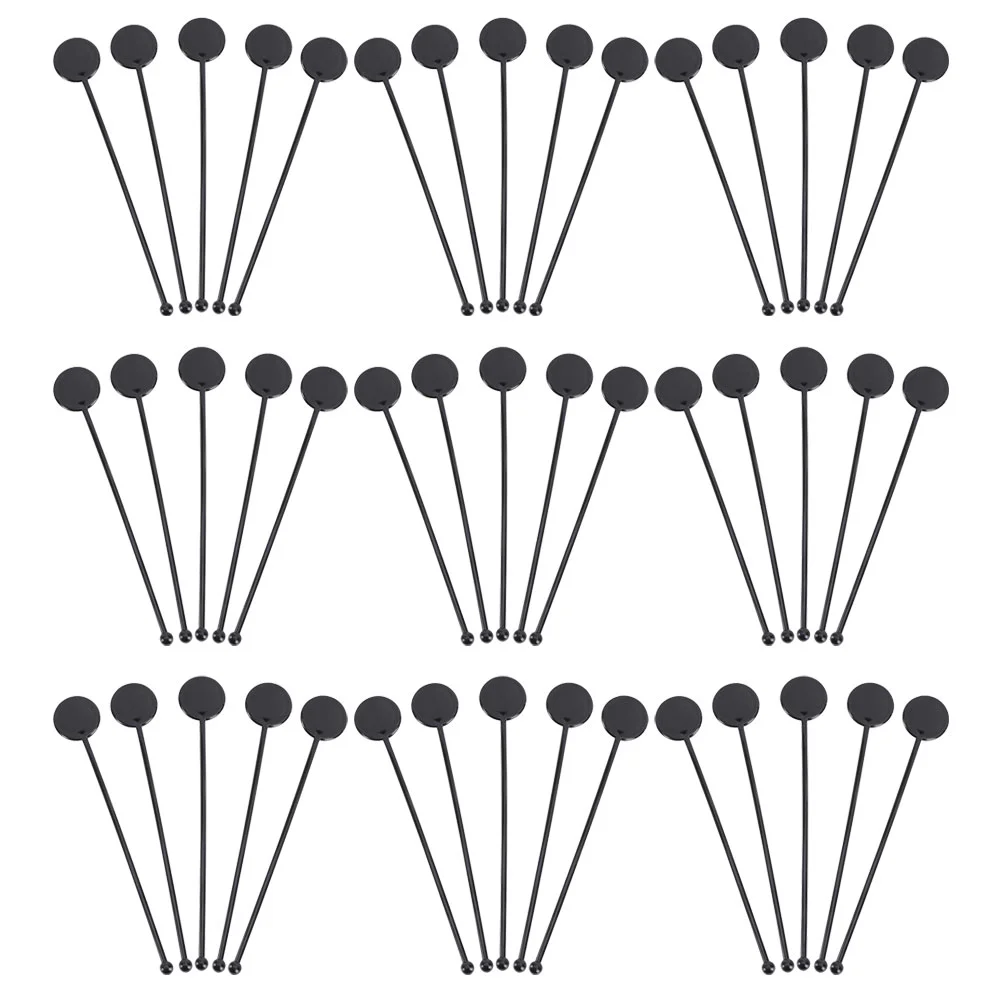 

50 Pcs Drink Stirrer Cocktail Decorations Drinks Stirrers Coffee Hot Chocolate Sticks Reusable Wedding Bar Supplies