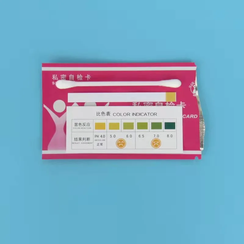 100 шт. гинекологические карты для самотестирования воспаления женщин-сестер