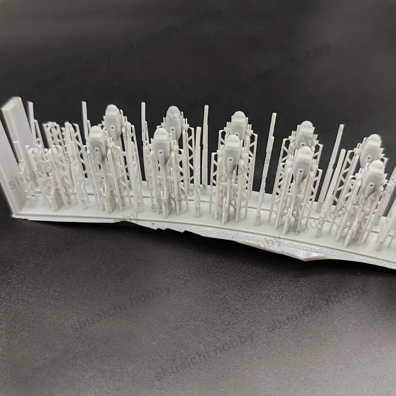 5 компл. 1/700 400 350 масштаб UH-1 Huey многофункциональные военные вертолеты