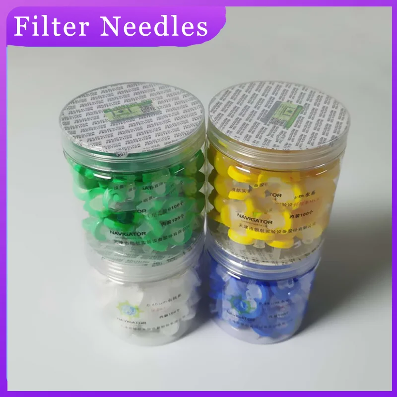 100 шт. лабораторная одноразовая Микропористая мембрана MCE/Organic/PTFE/PES игольчатый фильтр диаметром 13, 25 мм, Микронная Syring фильтрующая головка 0,45/мкм
