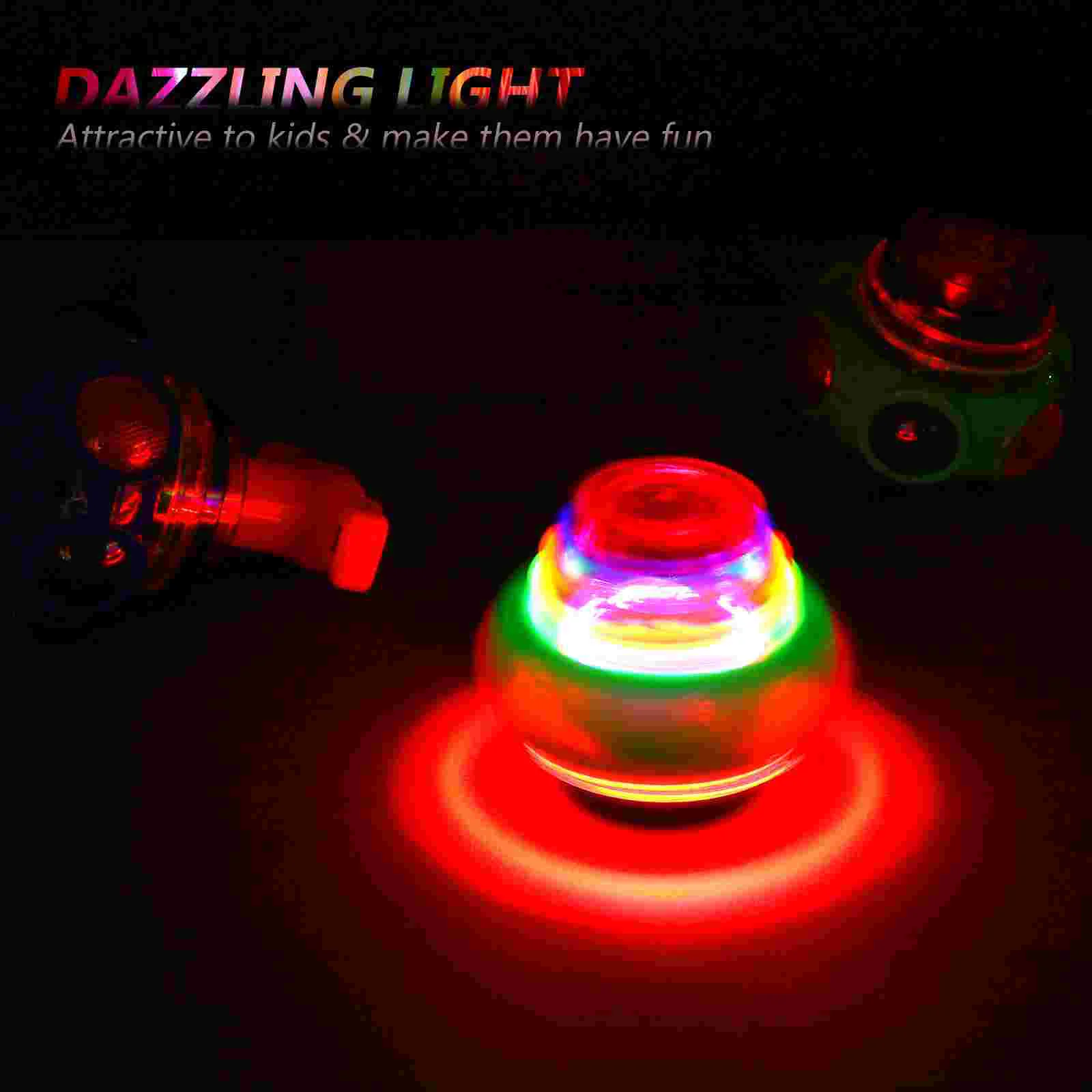 3 шт. светодиодный гироскоп Toycreative детские игрушки музыка вращающийся красочный