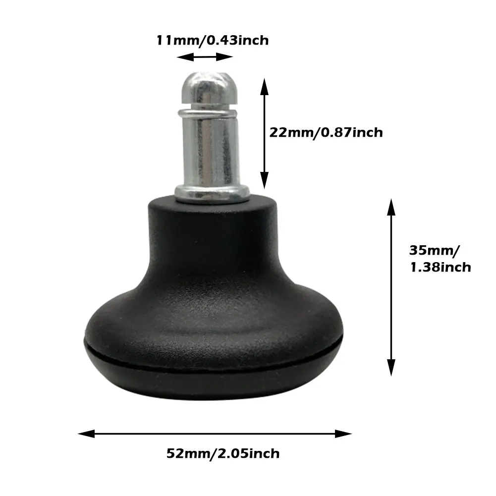 5 шт. сменные фетровые прокладки для офисных стульев |