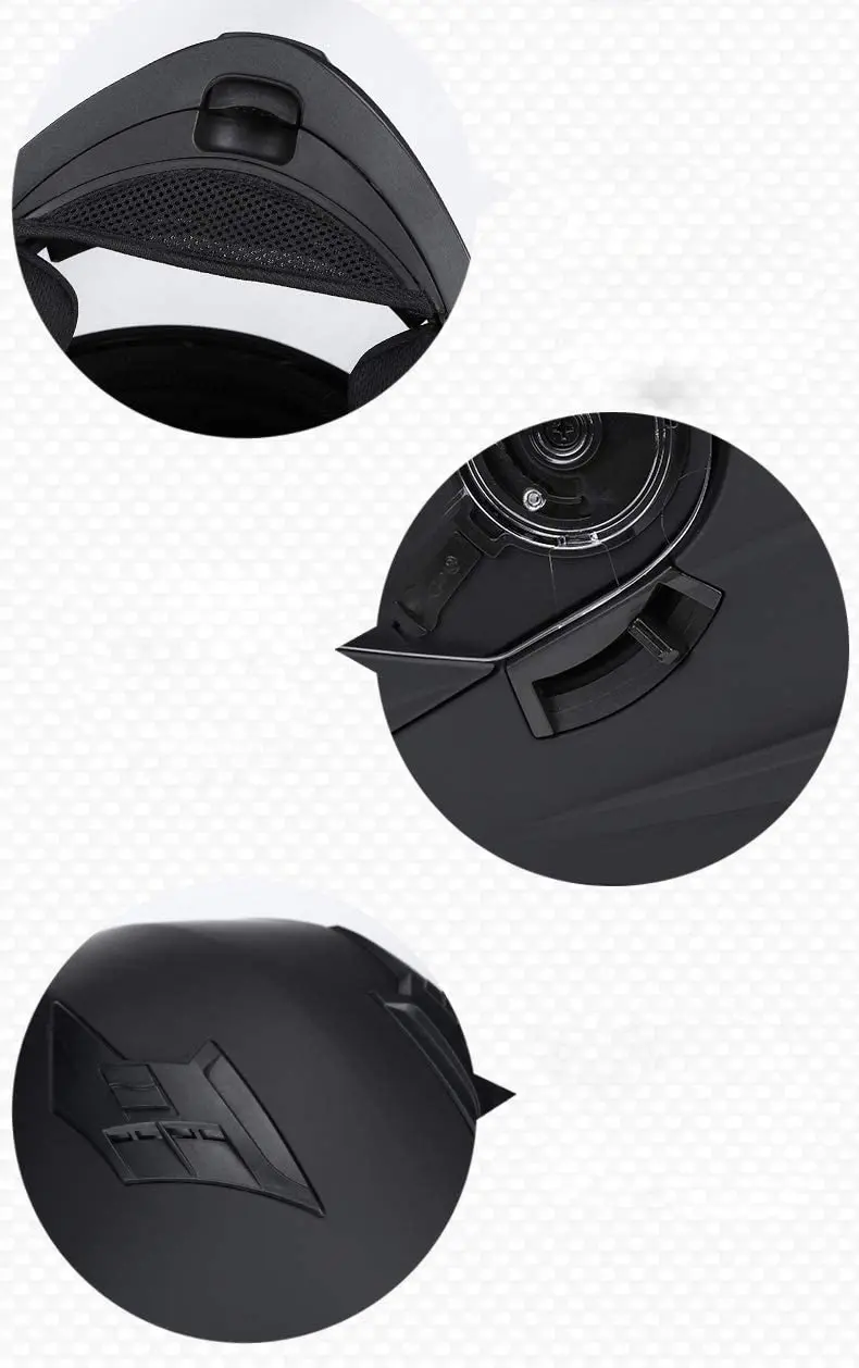 Мотоциклетный модульный шлем с откидной крышкой интегрированные шлемы на все