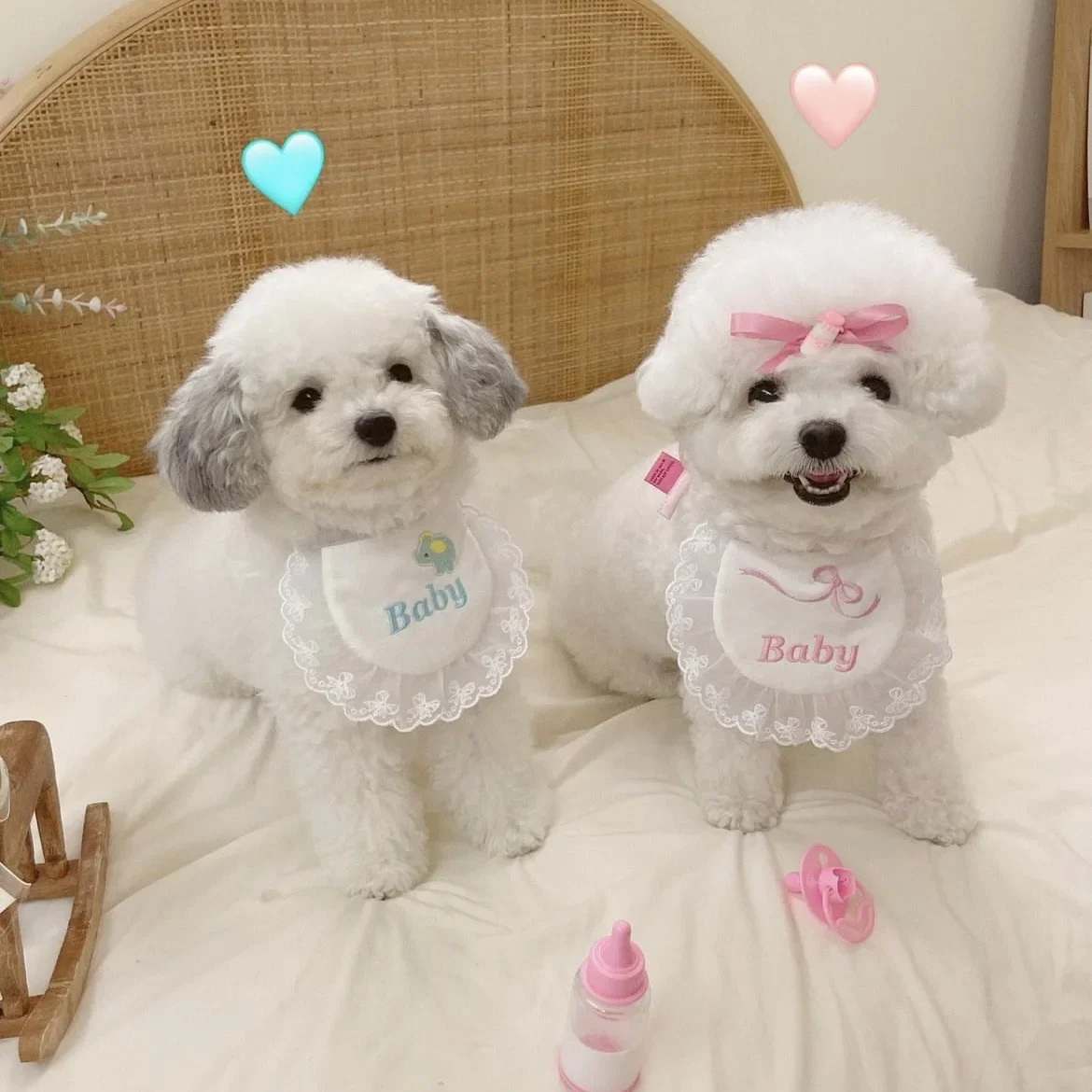 Новое милое Хлопковое полотенце INS в виде бутылочки с бантом удобное