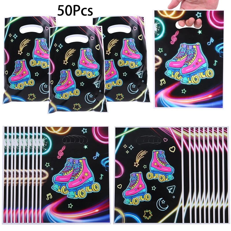 

Мультяшные пакеты для подарков 50 шт