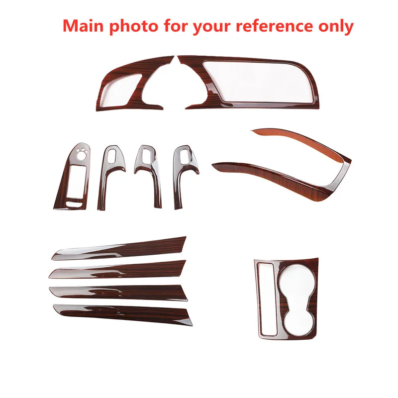 

Отделка под дерево для салона автомобиля, измеритель окна, крышка управления дверью, панели шестерни, литье, отделка для AUDI A5 2008, 2009, 2010 -2016