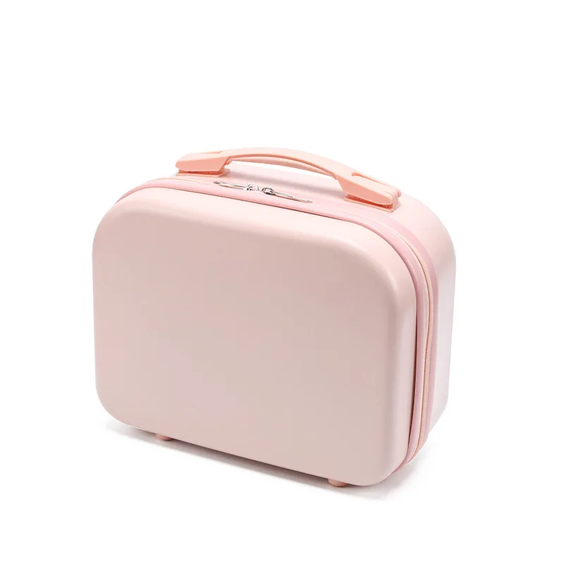 14 inch mini suitcase cute cosmetic case small suitcase zipper tide storage box