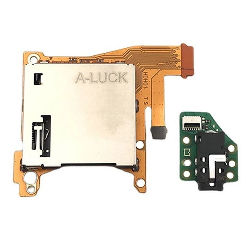 

Игровой кардридер для Nintendo Switch Lite с гнездом для наушников и аудиоразъемом, Замена платы ДЛЯ NS Switch Lite