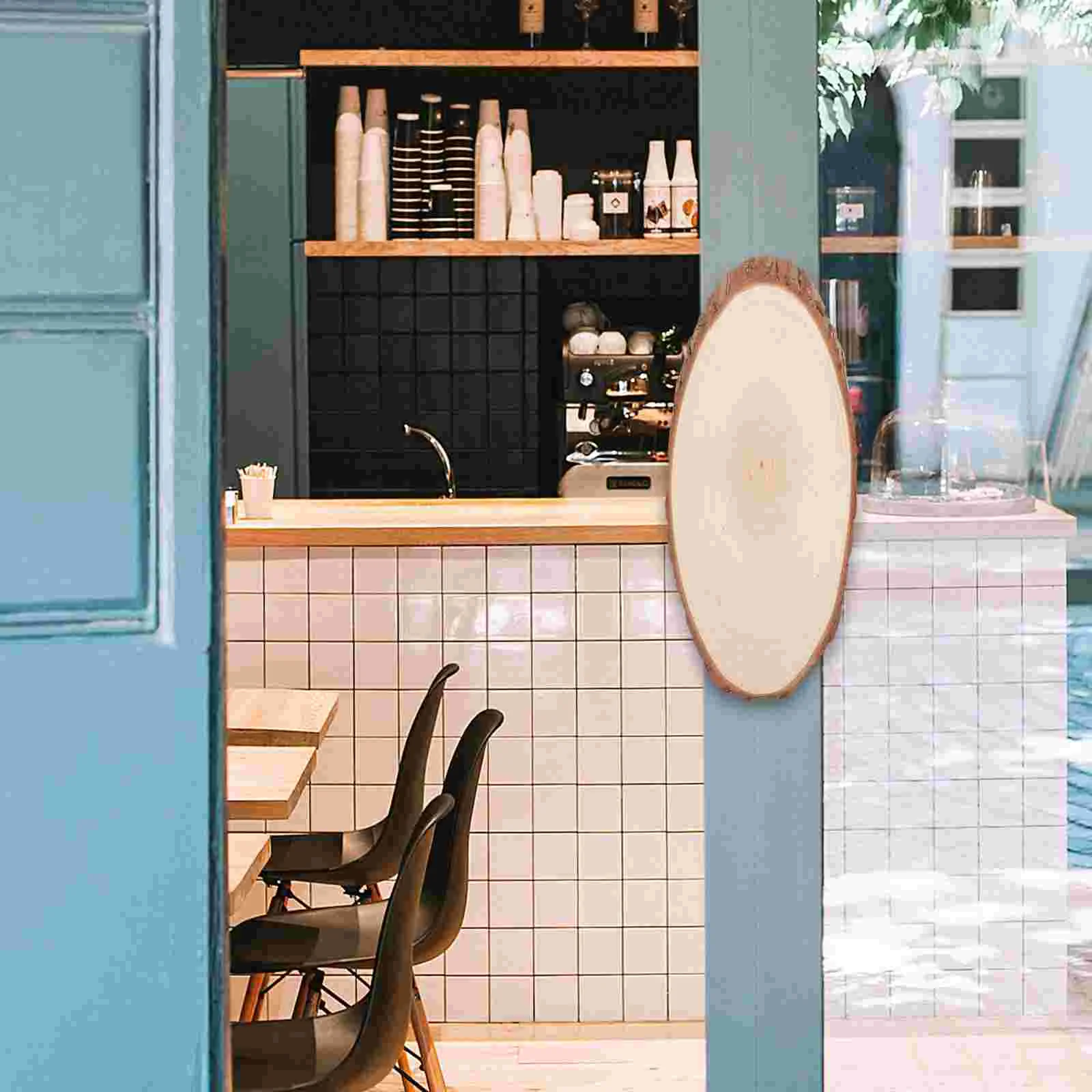 Корзина овальная скошенная древесная стружка студийная живопись