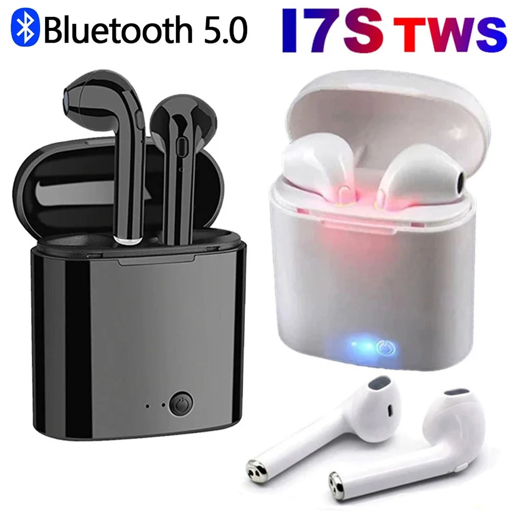 

2023 i7s TWS Wireless Bluetooth headphone Stereo motion noise cancelling earbuds with Mic charging Box For Xiaomi Sport headsets