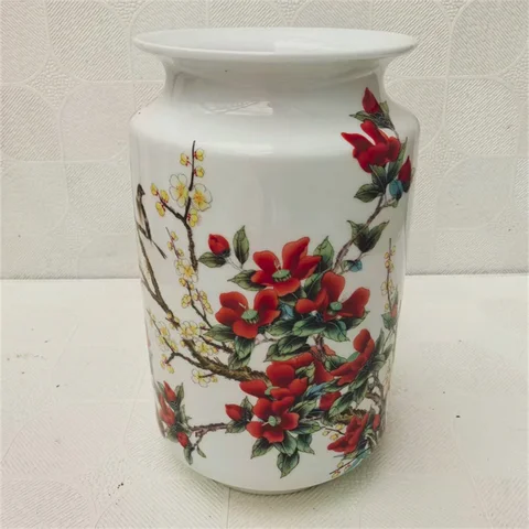 Декоративная ваза MIAO YANG GONG YI пастельно-глазурованная керамика