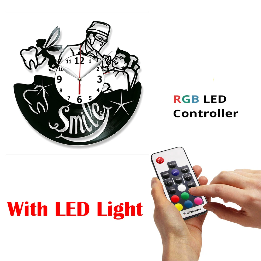 

Виниловые часы 12 дюймов, настенные часы дантиста, лучший подарок для стоматолога, оригинальный настенный Декор для дома