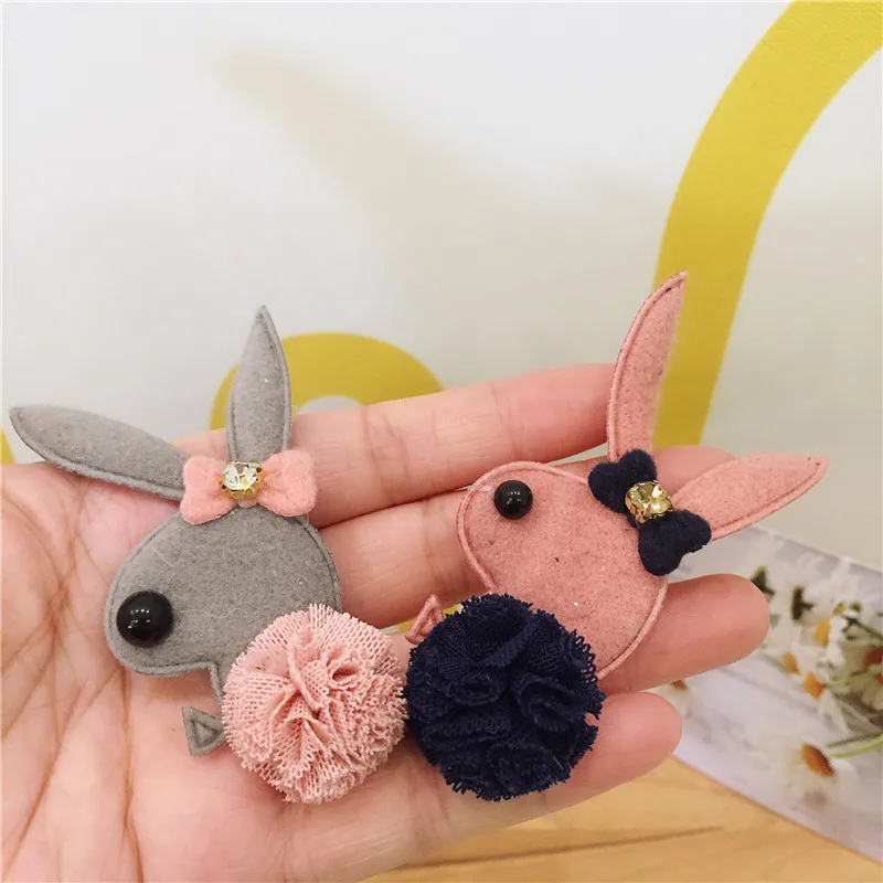 

10 шт. симпатичный мультяшный кролик Diy Одежда чехол для телефона детская обувь и носки аксессуары для волос материалы