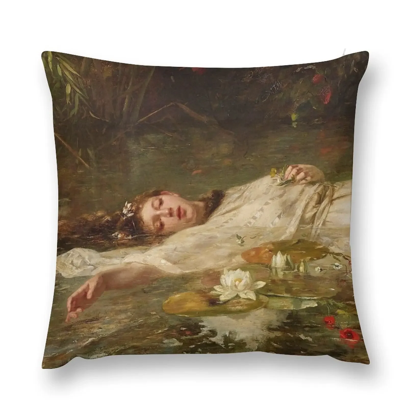 Офелия Фридрих Вильгельм Теодор Гейзер Подушка Диван Декоративные Чехлы