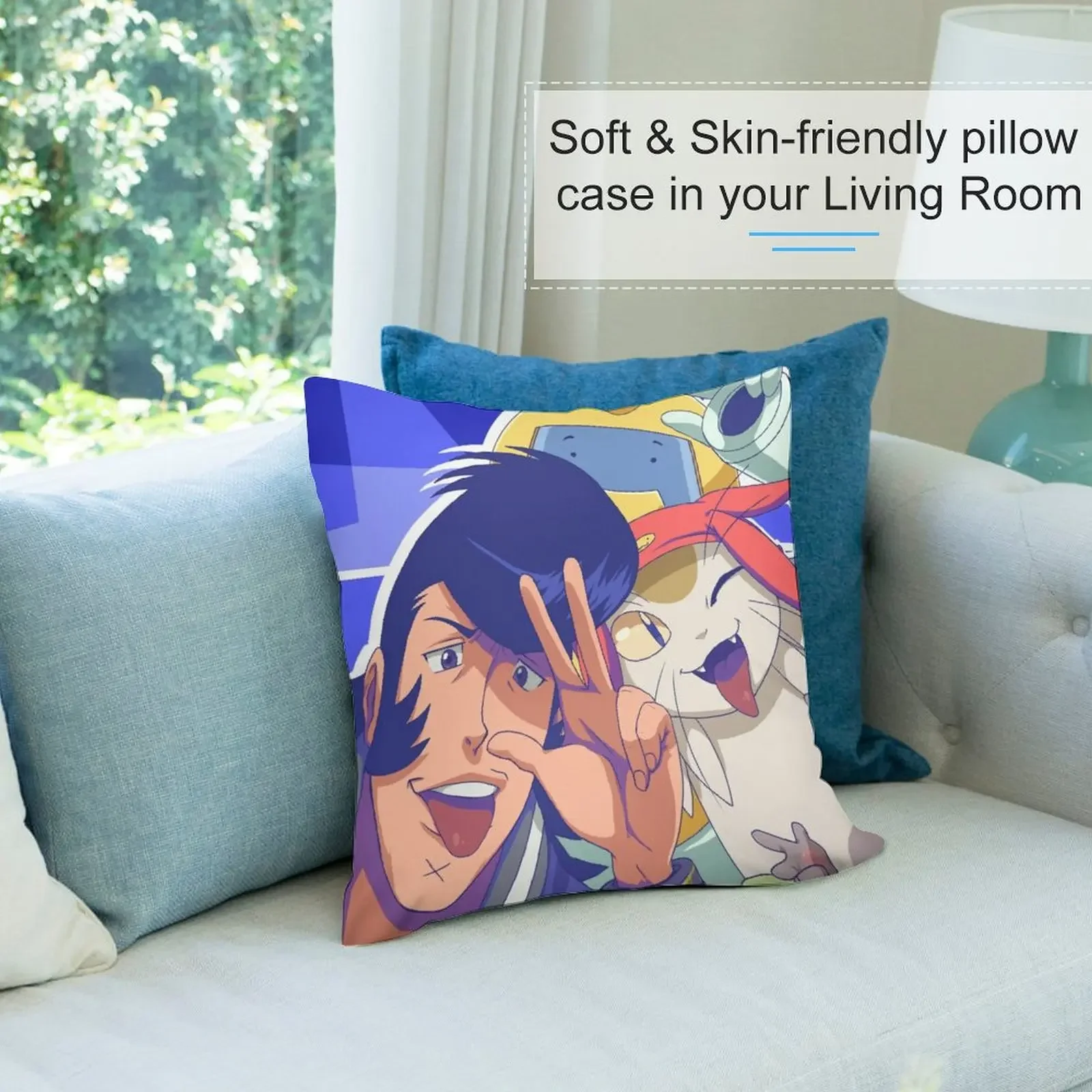 Декоративная подушка Space Dandy and Crew 2017 рождественская наволочка подушки для дивана