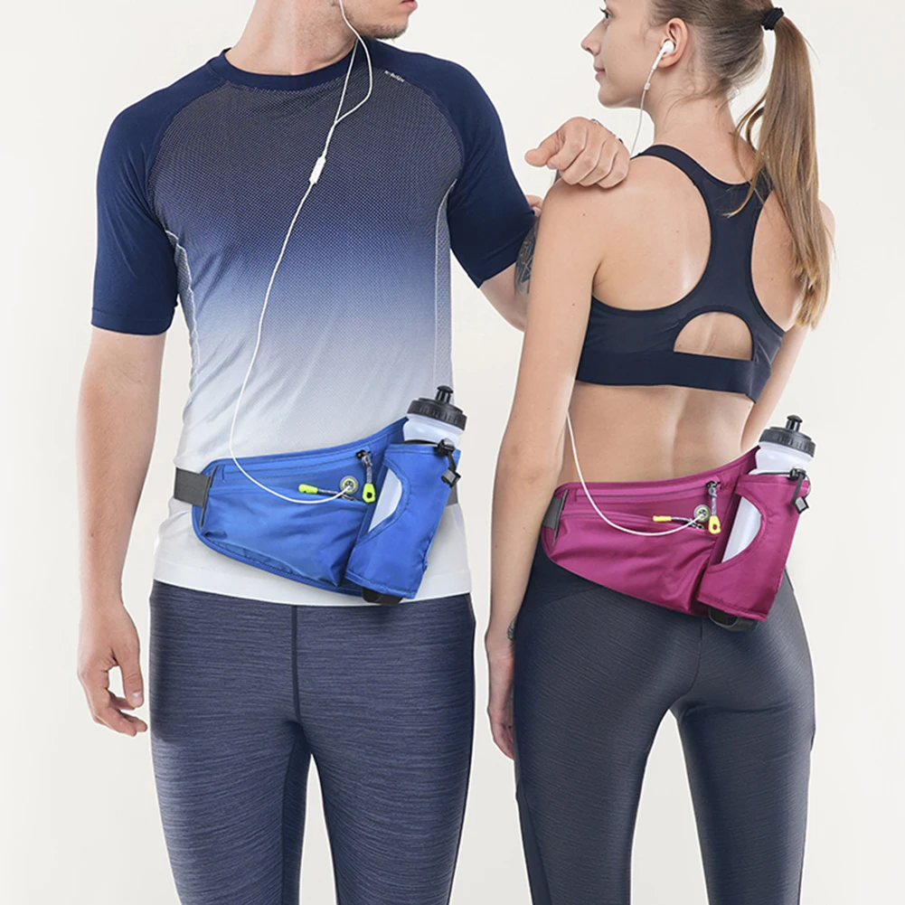 

Running Waist Bags for Long-distance Runners Hikers Water Bottle Outdoor Sports Fitness Cycling Belt Phone Holder