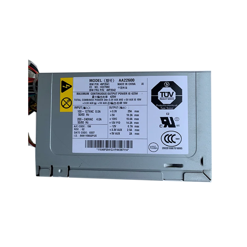 

Электронный компонент для X225 AA22600 49P2042 49P2041 425 Вт