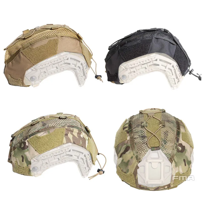 Tactical Hunting High Cut Helmet Cover Skin Helmet Protective Cover Camouflage Cloth