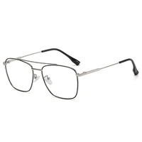titanium alloy lightweight full rim square oversized spectacles multi coated lenses fashion reading glasses 0 75 to 4