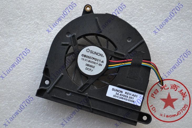 SSEA, оптовая продажа, новый CPU вентилятор охлаждения для HP 8530 8530W 8530P 495079-001 480913-001 GB0507PGV1-A