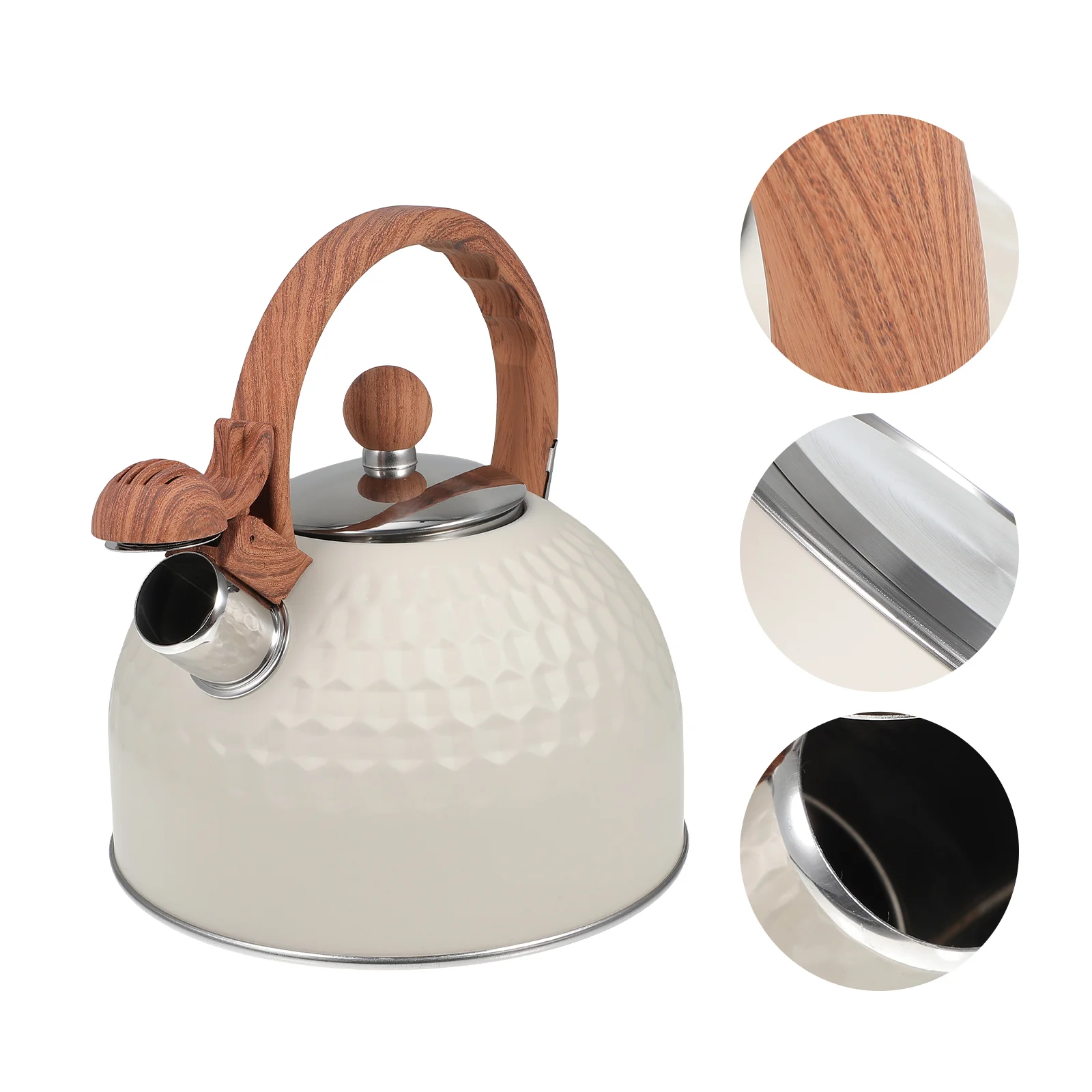 

Kettle Water Boiling Pot Stainless Steel Teakettle Induction Classic Household Teapot Restaurant Stovetop