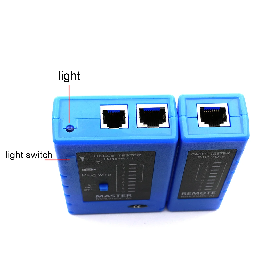 Набор инструментов xintylink тестер с micro USB RJ45 для кабелей ethernet разъем RJ11 RJ12 rg45 CAT5 CAT6 |