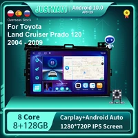 qt10 4g lte android 10 0 for toyota land cruiser prado 120 2004 2009 car radio multimedia video player navigation gps rds dvd