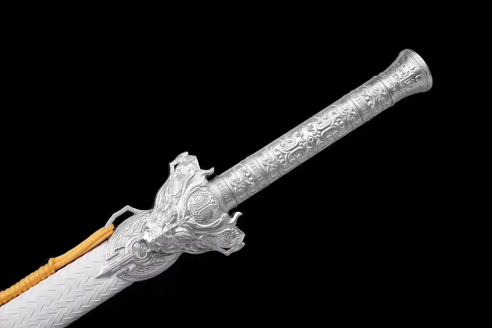 Давидной китайский боевой меч чернильного дракона кунг-фу настоящий