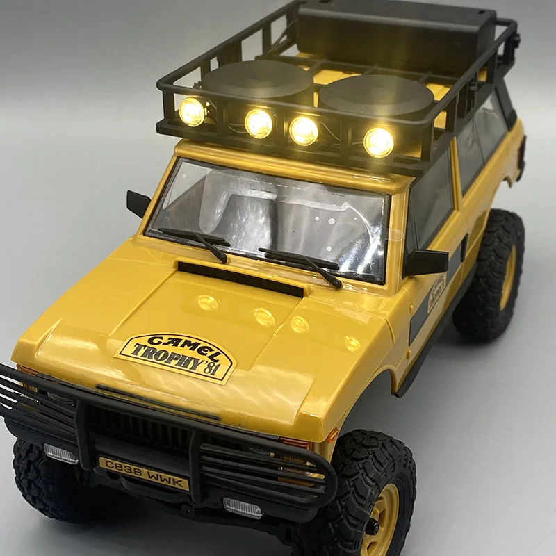 FMS 1/24 FCX24M RANGE ROVER Camel Trophy First-Generation Discovery Defender 110 90 Прожектор Светодиодный светильник