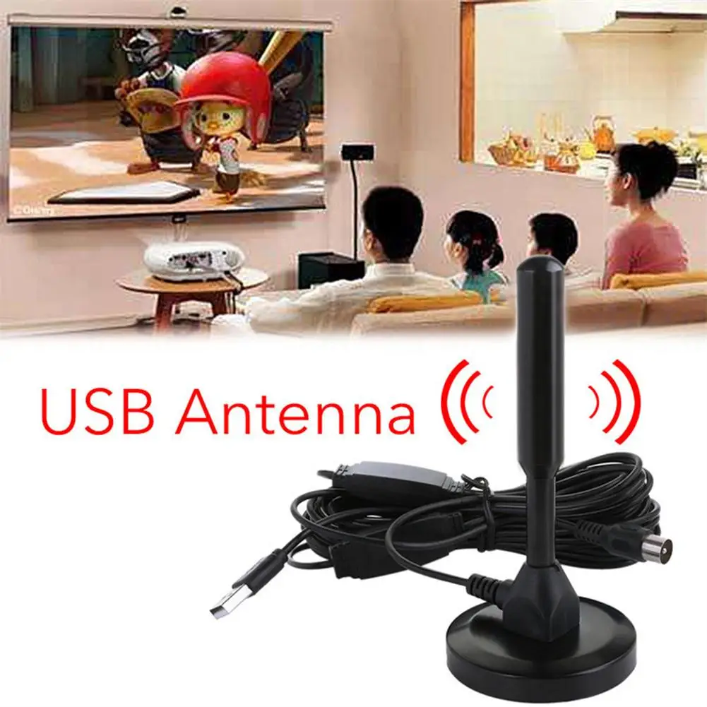

200 Miles Antenna 360 Degrees Receiving Signals 25dbi Indoor Outdoor Digital Tv Hdtv Antenna Sucker Mounted