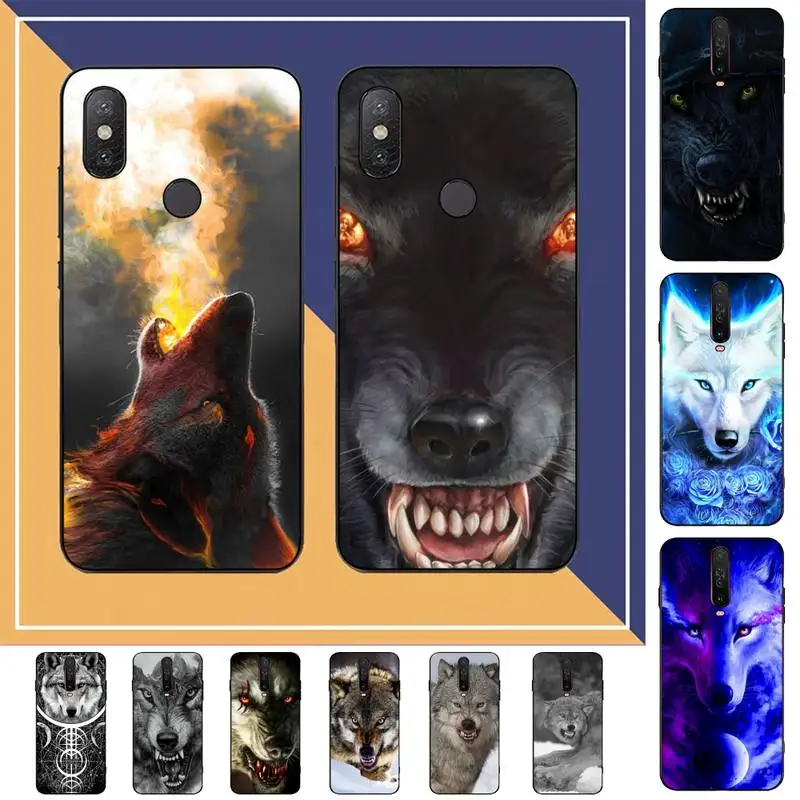 

Wolf Phone Case for Redmi Note 8 7 9 4 6 pro max T X 5A 3 10 lite pro
