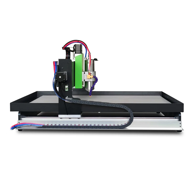 3/4 оси ЧПУ 6040 стальной Золотой Алюминиевый металлический гравировальный станок