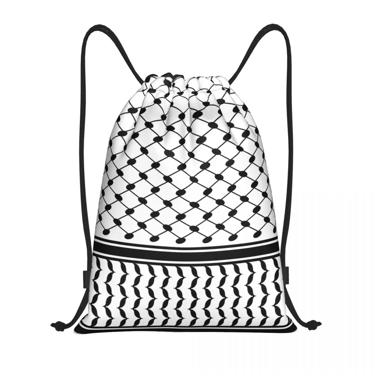 Изготовленные на заказ арабские сумки Keffiyeh с традиционным узором шнурке