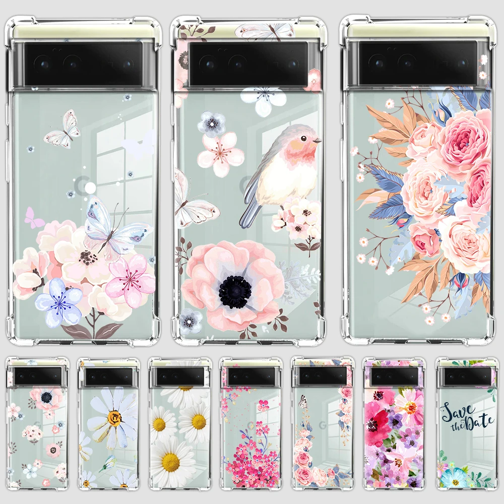 

Fashion luxury ornate butterfly phone case for Samsung Galaxy pixel 6 6PRO S 20 21 22 30 P ULTRA FE TPU transparent soft shell