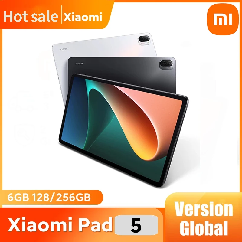 

Планшет XIAOMI Mi Pad 5, глобальная версия, Android 11, MIUI 12,5, Snapdragon 860, 6 ГБ + 128/256 ГБ, 120 Гц, 2,5 K, 11-дюймовый ЖК-экран, Mi Tablet 5