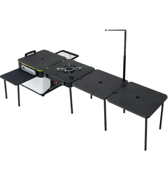 

New design high quality steel portable mobile kitchen for camping