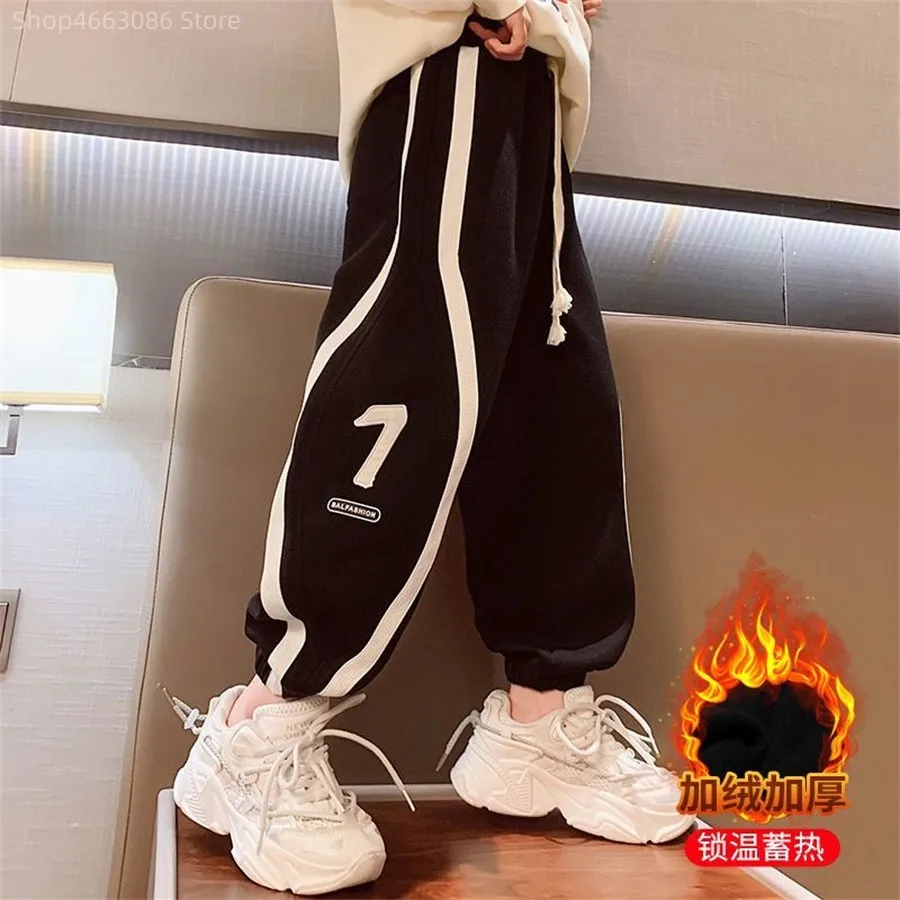 

Teen Student Girls winter autumn 2022 Kids Pants Casual pants for Girls 6 8 10 12 14 Years Elastic Waist Children Trousers