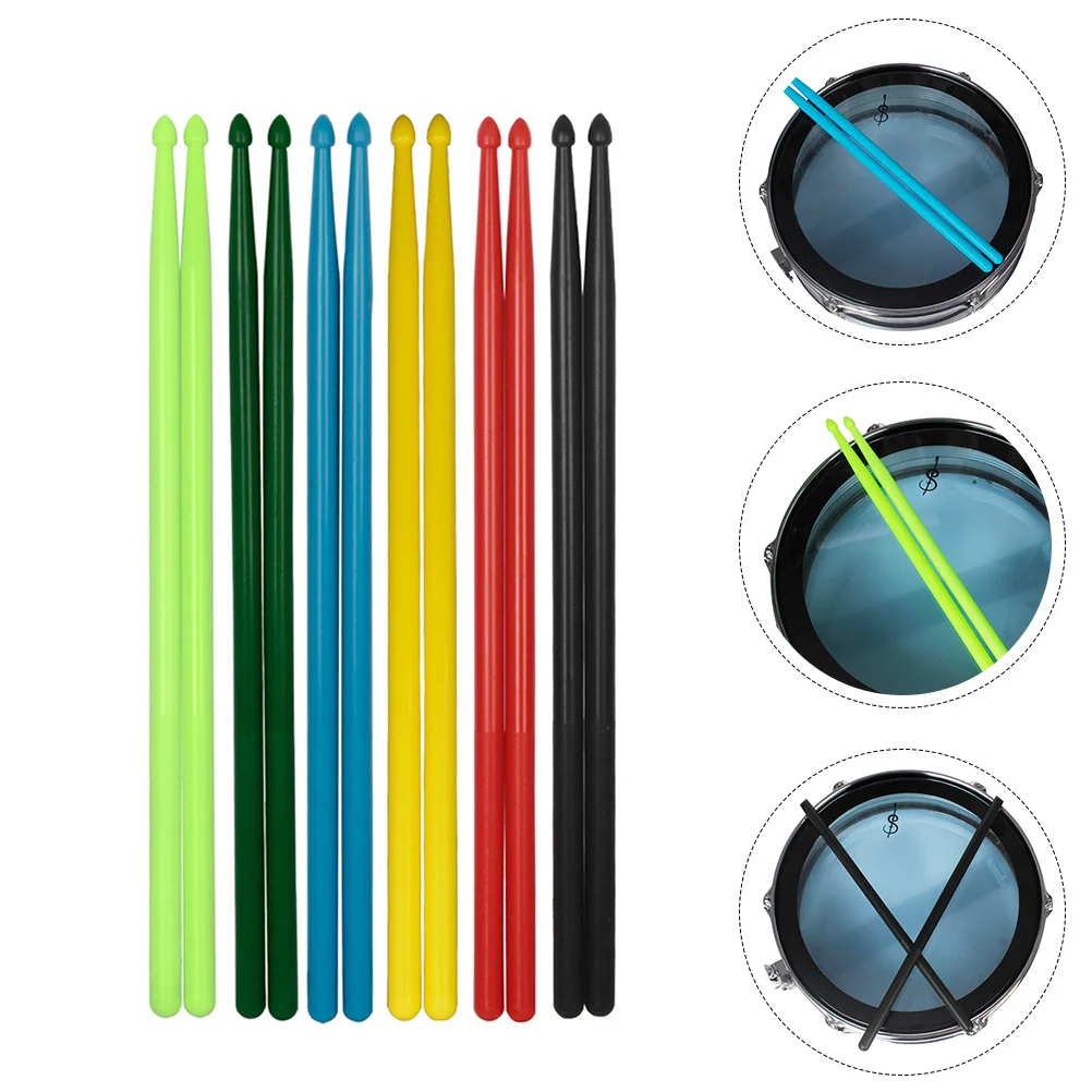 

Drumsticks Sticks Drum 7A Air Instrument Jazz Portable Practicing Wireless Accessories Drums Stick 5A Bell Maple Nylon Drumstick